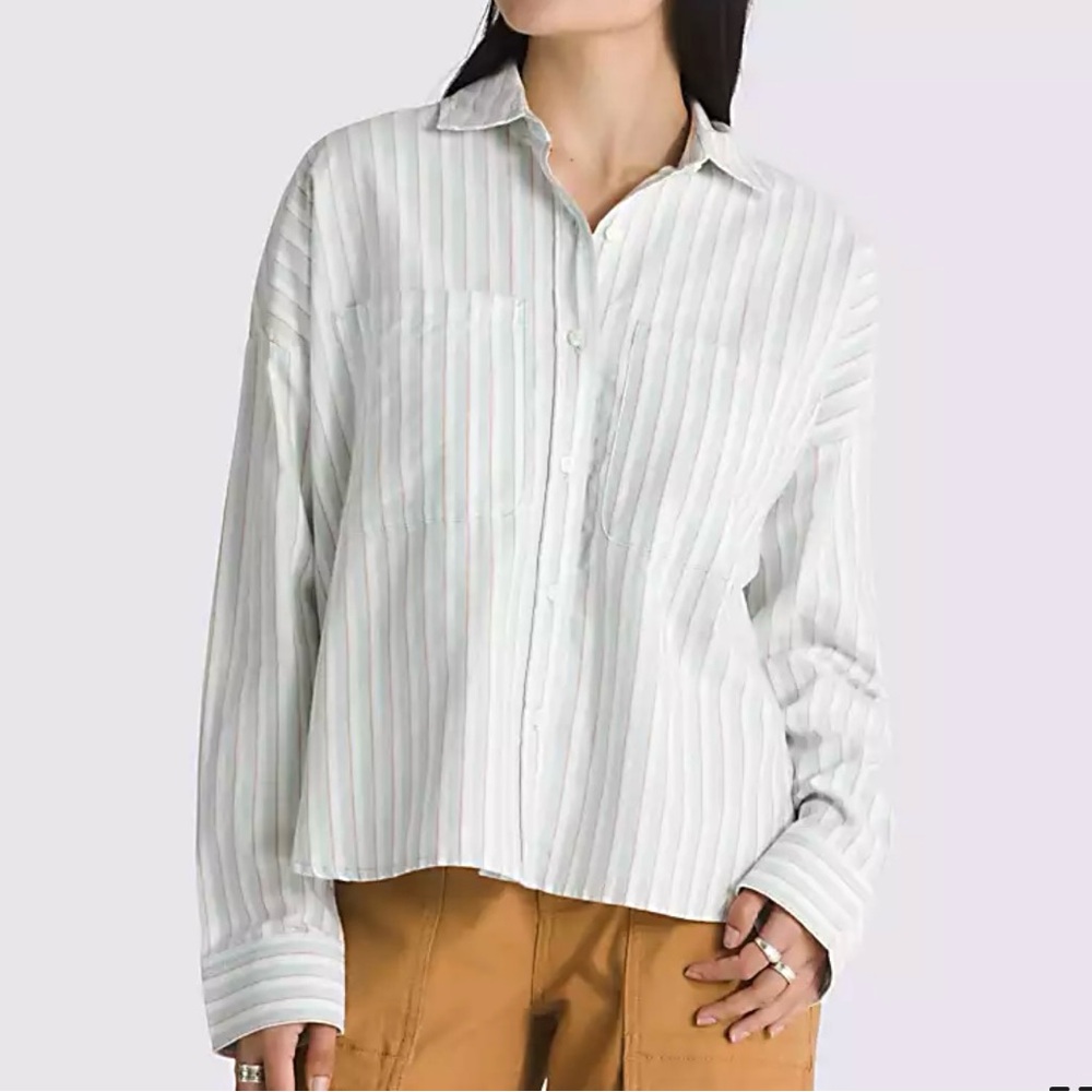 Vans Boxy Long Sleeve Shirt XXL